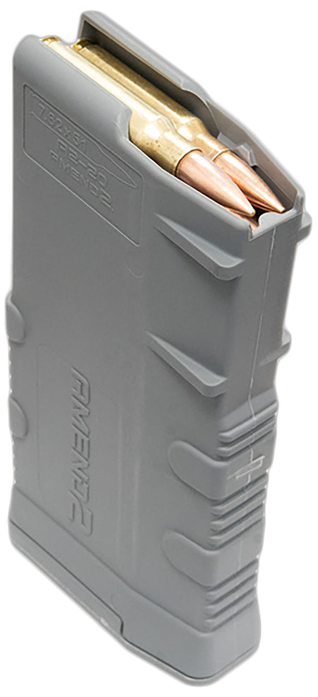 Amend2 762MOD2GRY20 MOD-2 20-Round .308 Win AR-10 Magazine Gray Polymer