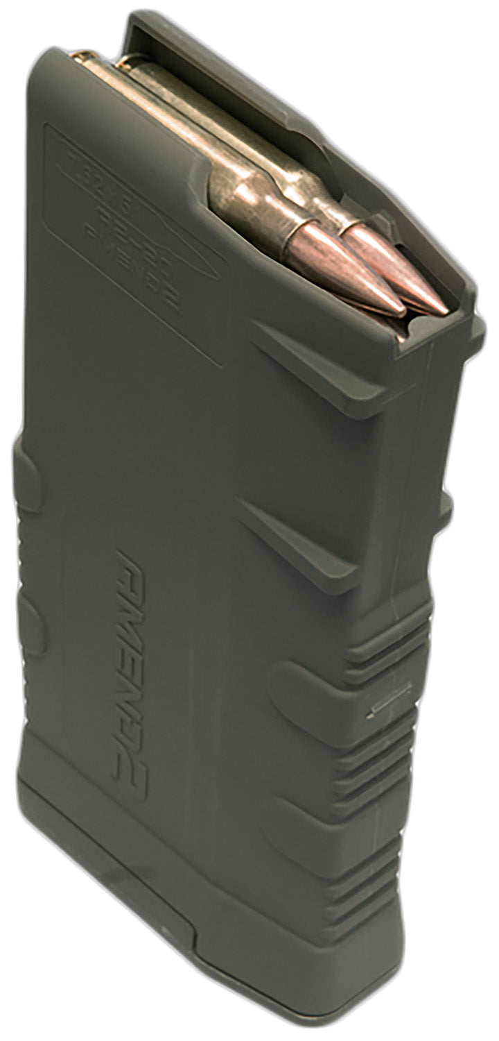 Amend2 762MOD2ODG20 MOD-2 20-Round .308 Win AR-10 Magazine Olive Drab Green