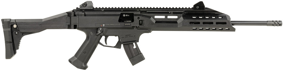 CZ-USA Scorpion EVO 3 .22 LR 10+1 Carbine with 16" Threaded Barrel and Folding Stock