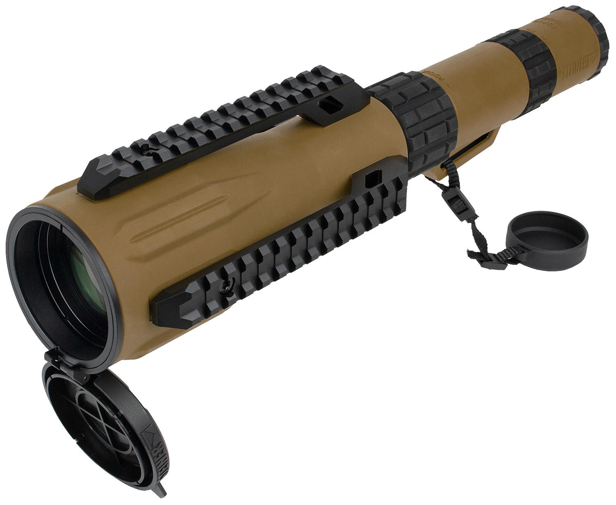 Steiner 2918 TS740 7-40x60mm Straight Spotting Scope Mil Dot Reticle Coyote Brown
