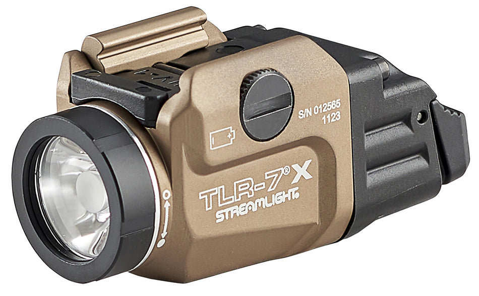 Streamlight TLR-7 X 69429 FDE 500 Lumen White LED Weapon Light Multi-Fuel