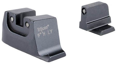 Trijicon Suppressor Height Sights SA240C601150 Green Tritium Black Outline Front Rear Smith Wesson M&P CORE M2.0