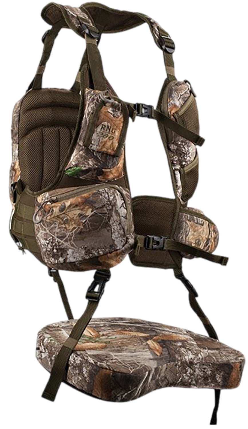 Knight & Hale Run N Gun 200 Turkey Hunting Vest Realtree Edge Camo