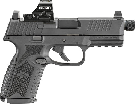 FN 509M Tactical NMS Black 9mm Pistol w/ Night Sights, 15rd/24rd Magazines