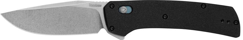 Kershaw 2047 Layup 3.40" Assisted Opening Folder Drop Point D2 Blade, Black GFN Handle