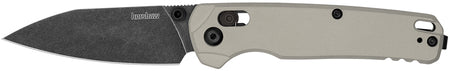 Kershaw 6105 Bel Air 3" Folder Reverse Tanto CPM MagnaCut Blade, Bright Nickel Cerakote Aluminum Handle with KVT