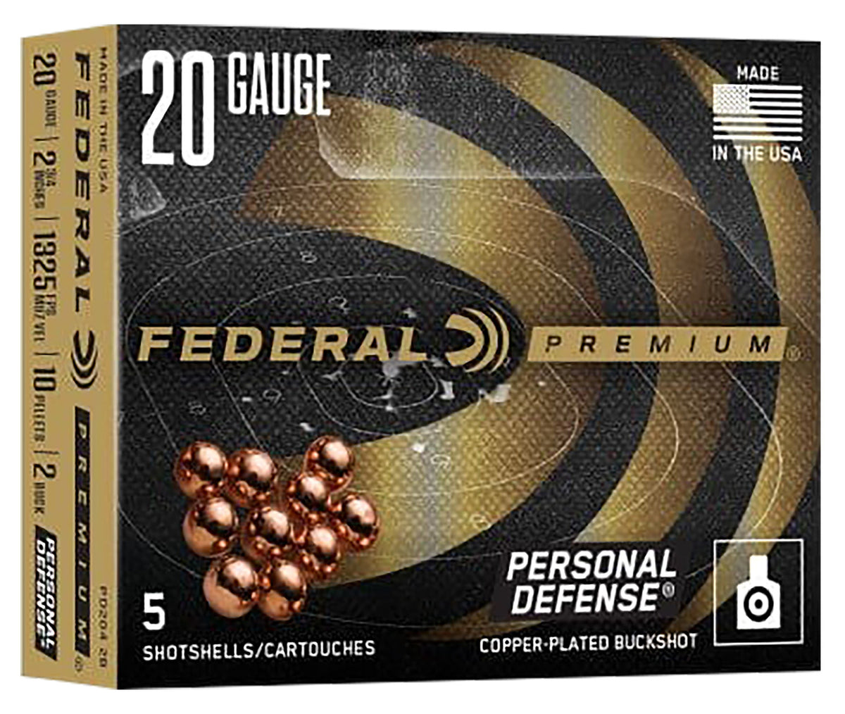 Federal Personal Defense FliteControl 10 Pellets 00 Buck 20 Gauge 1-1 4 oz 2 75 in