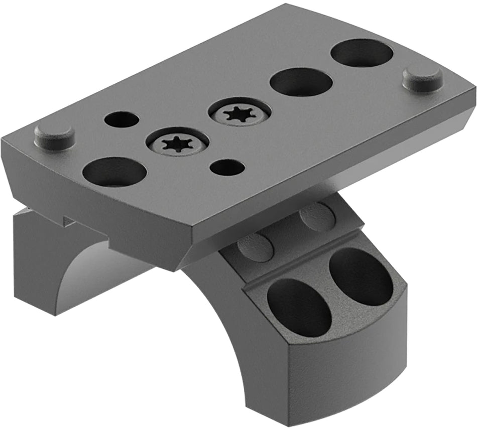 Leupold 175541 DeltaPoint Pro 1" Ring Mount Kit Matte Black Aluminum Picatinny Weaver Compatible