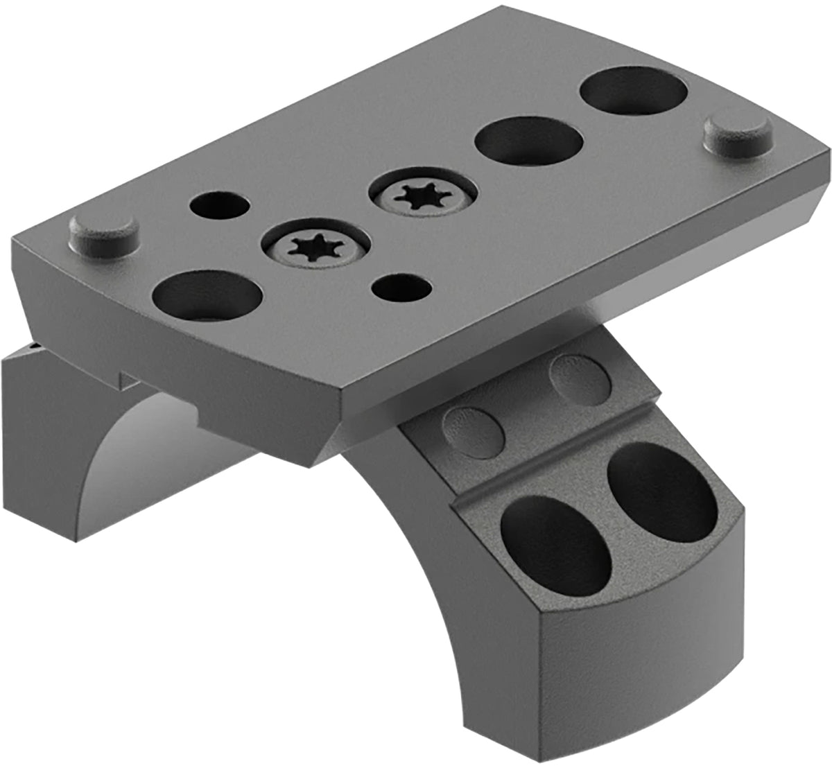 Leupold 175550 DeltaPoint Pro 30mm Ring Mount Kit Matte Black Aluminum Picatinny Weaver Compatible