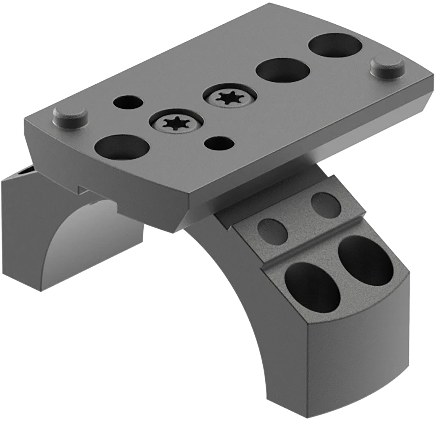 Leupold 175558 DeltaPoint Pro 35mm Ring Mount Kit Matte Black Aluminum Picatinny Weaver Compatible