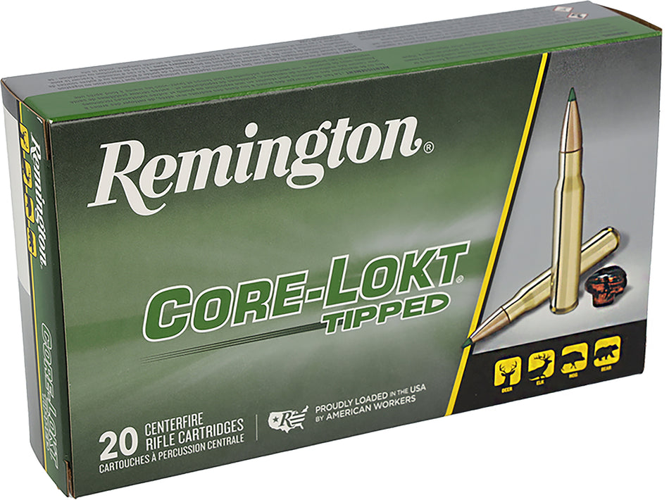 Remington 6.5 PRC Rifle Ammo Core-Lokt Tipped Core Lokt Tipped Polymer Tip PolyTip 140 grain 