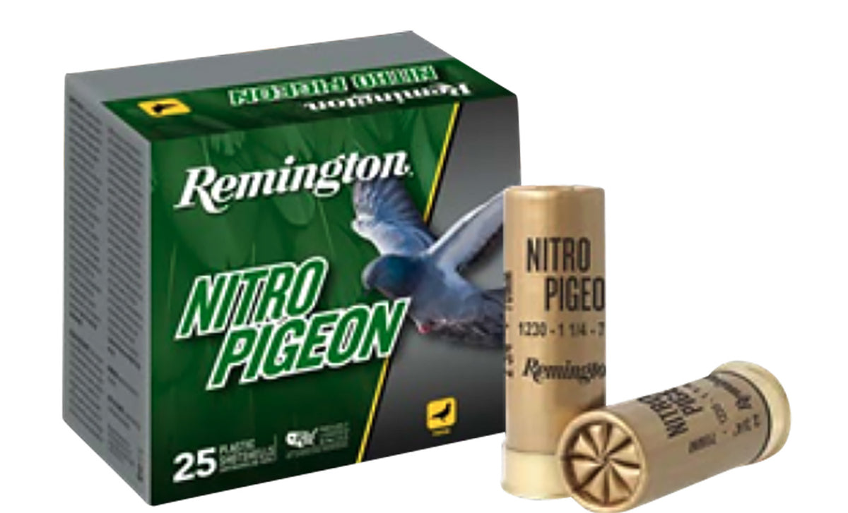 Remington 12 Gauge Shotgun Shells Nitro Pigeon #7.5 1-1/4 oz 2.75 in