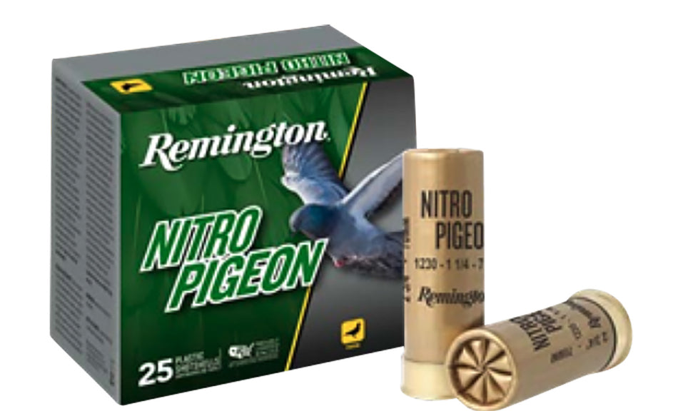 Remington 12 Gauge Shotgun Shells Nitro Pigeon #7.5 1-1/4 oz 2.75 in