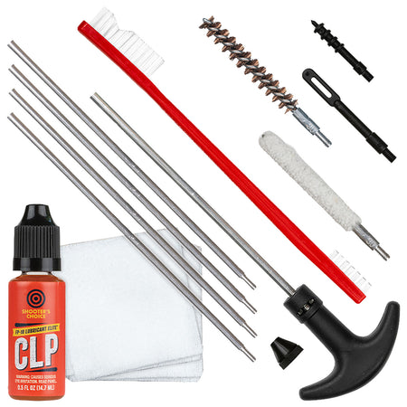 Shooters Choice SHFSRK30 .30 Cal Rifle Gun Rod Cleaning Kit with CLP