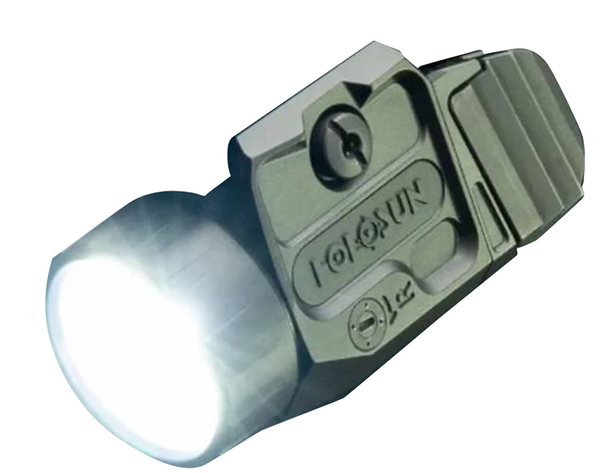 Holosun PIDKPLUS P.ID Plus Pistol Weapon Light Black 7075 T-6 Aluminum 1000 Lumens