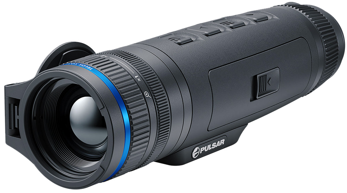 Pulsar Telos XG35 Thermal Monocular Scope Black 3-12x35mm 384x288 17 Microns Resolution 4x Zoom