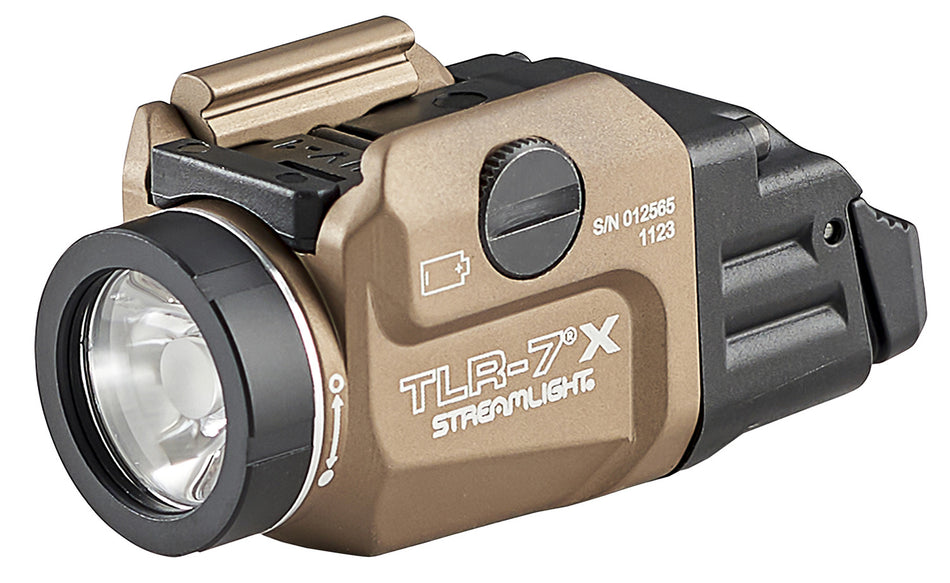 Streamlight TLR-7 X USB 69456 FDE 500 Lumen White LED Rail Mount Gun Light