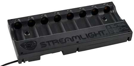 Streamlight 20233 Black 8-Bay Bank Charger SL-59/CR123A 12V DC