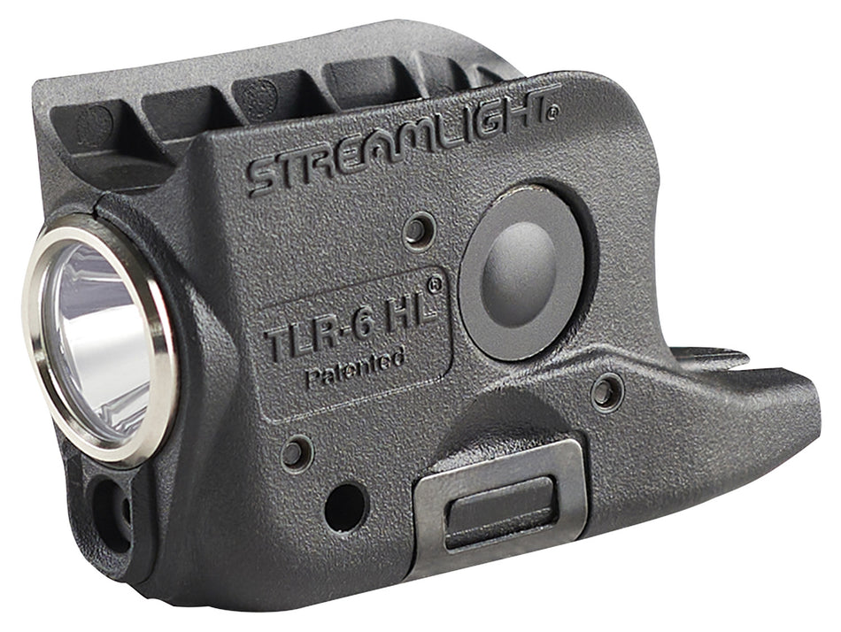 Streamlight TLR-6 HL Weapon Light Black 300 Lumens LED & Red Laser Fits Glock 42/43/43X/48