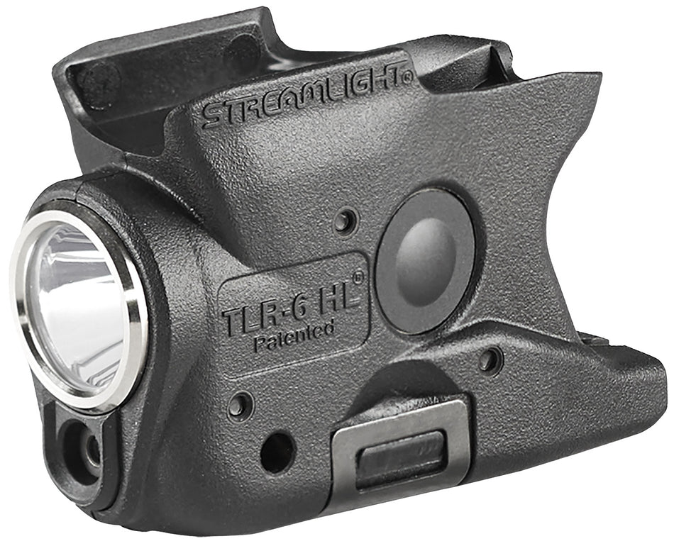 Streamlight TLR-6 HL Weapon Light Black 300 Lumens LED & Red Laser for Smith & Wesson M&P Shield