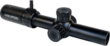 Lucid Optics L7 1-6x24 SFP Tactical Rifle Scope Illuminated P7 MOA 30mm Tube