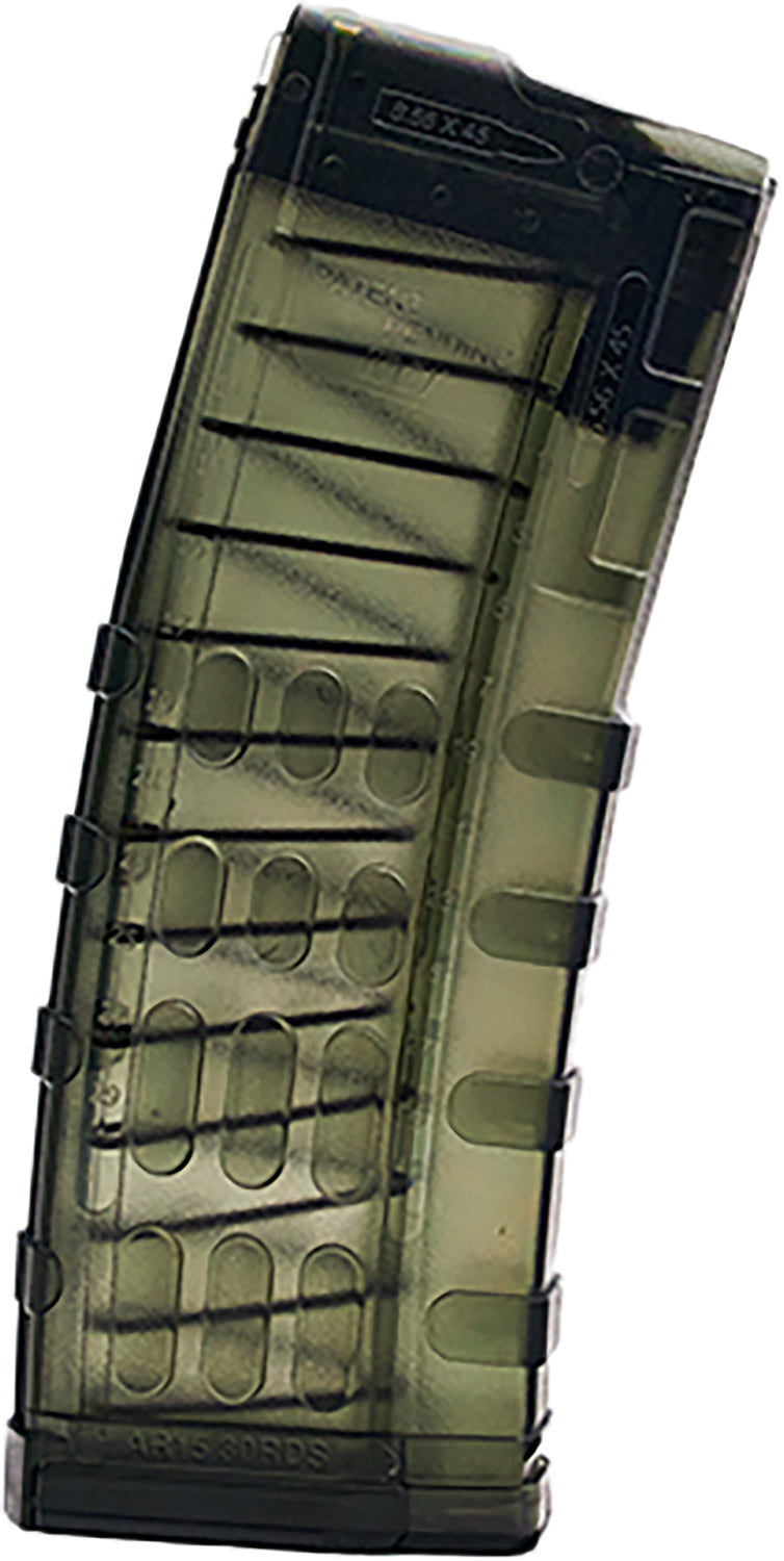 KCI USA KCIMZ065 30-Round .223/5.56 NATO Black Polymer AR-15 Magazine