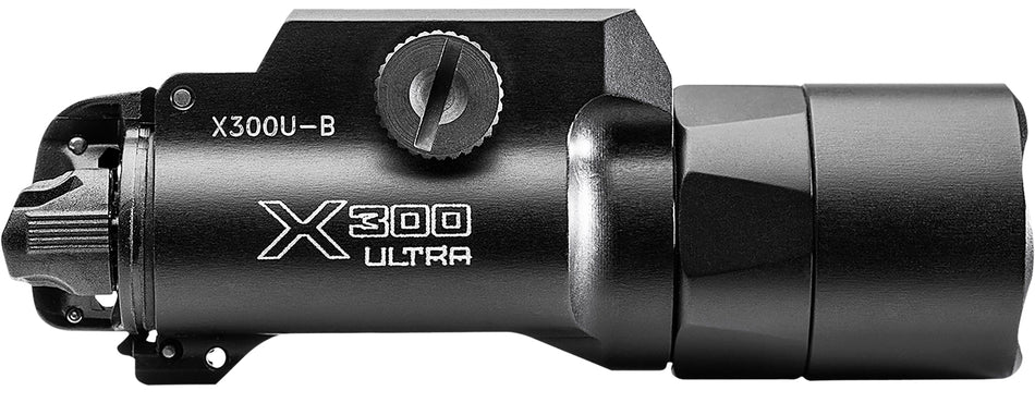SureFire X300UB Ultra WeaponLight Black Anodized 1000 Lumens TIR Lens White LED