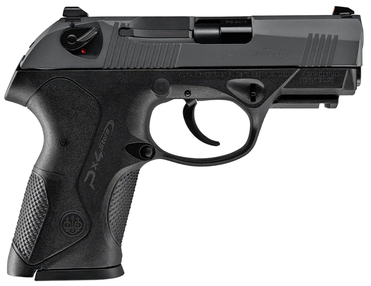 Beretta USA JXC9G10CC2 PX4 G Compact Carry 9mm Luger 10+1 3.2" Pistol, Black Inox Rotating Barrel, Bruniton Steel Slide, Polymer Frame w/Picatinny Rail