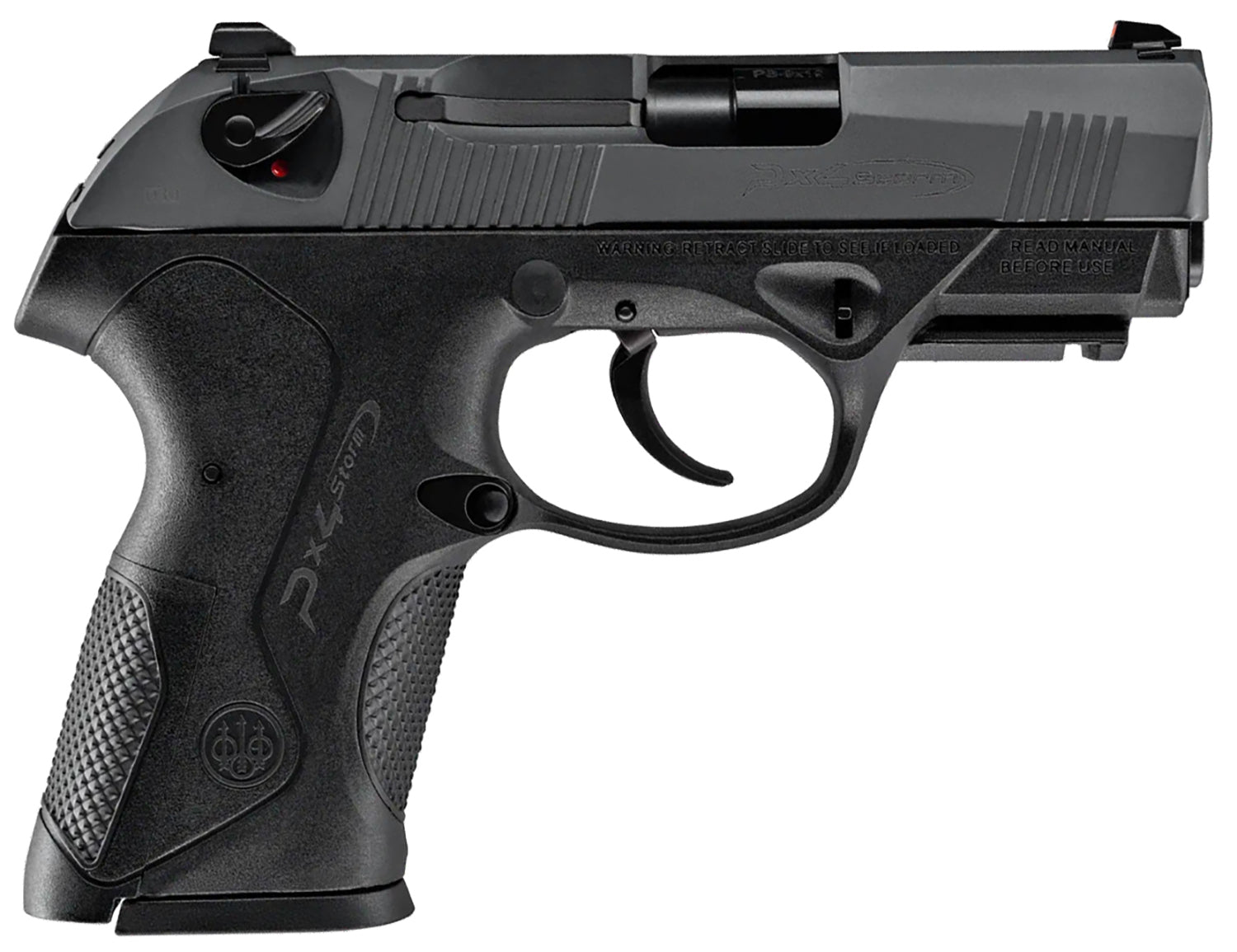 Beretta USA JXC9G10CC2 PX4 G Compact Carry 9mm Luger 10+1 3.2" Pistol, Black Inox Rotating Barrel, Bruniton Steel Slide, Polymer Frame w/Picatinny Rail