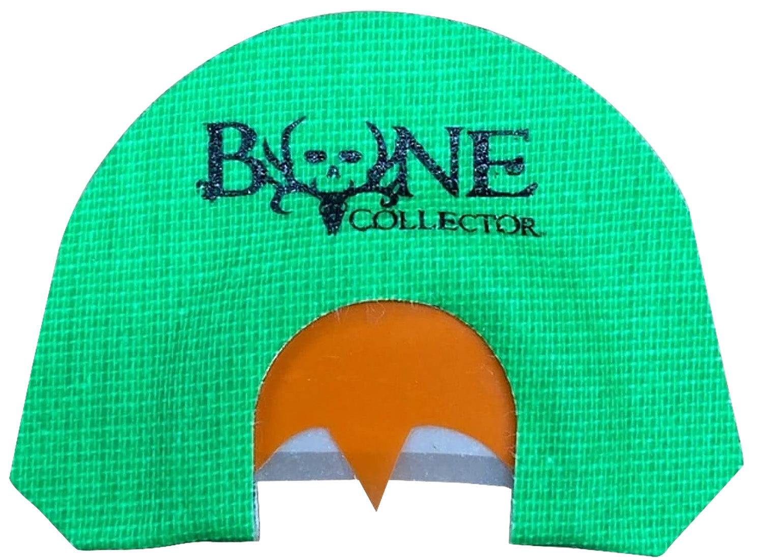 Bone Collector GA Peach Turkey Mouth Call Cuts Yelps Clucks and Purrs Green