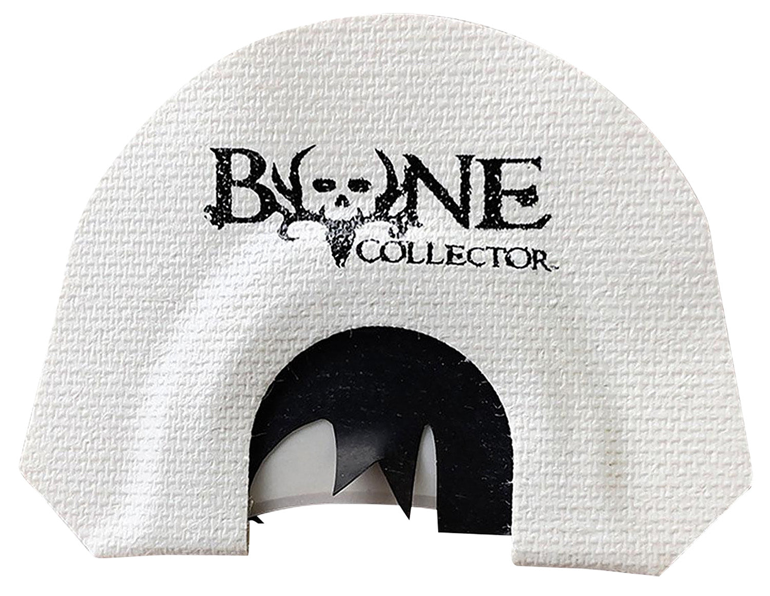 Bone Collector The Show Off Diaphragm Turkey Call Black/White Snake Tongue Cut
