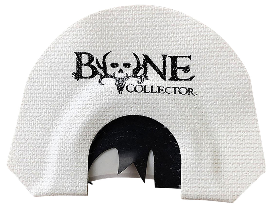 Bone Collector The Show Off Diaphragm Turkey Call Black/White Snake Tongue Cut
