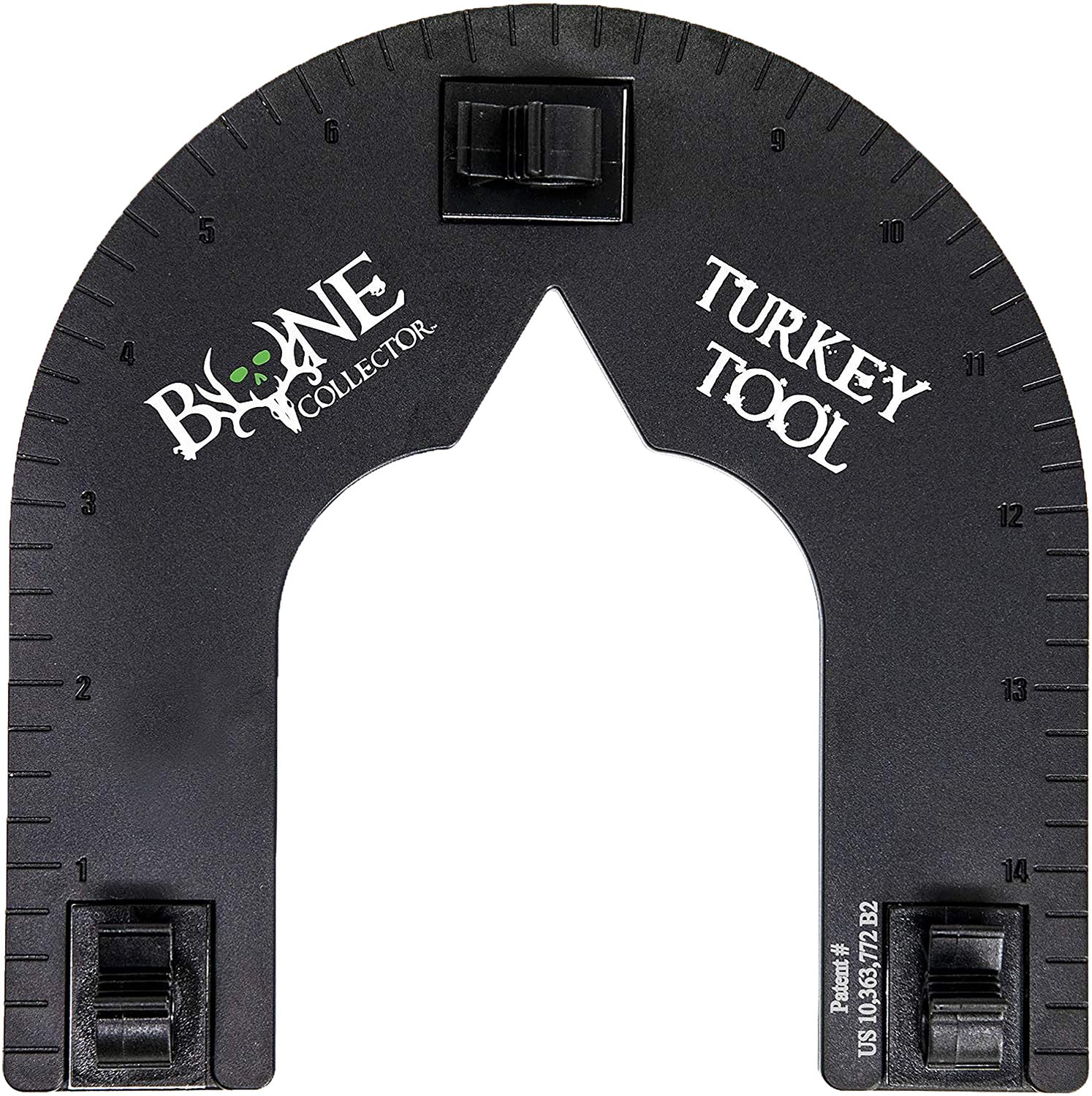 Bone Collector Turkey Tool Fan BC150001 for Beard/Spur Measuring and Fan Display