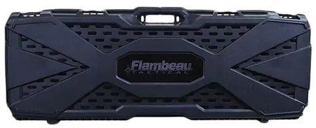 Flambeau 6500AR Tactical Black Polypropylene Rifle Case Water Resistant with 4 Magazine Pockets