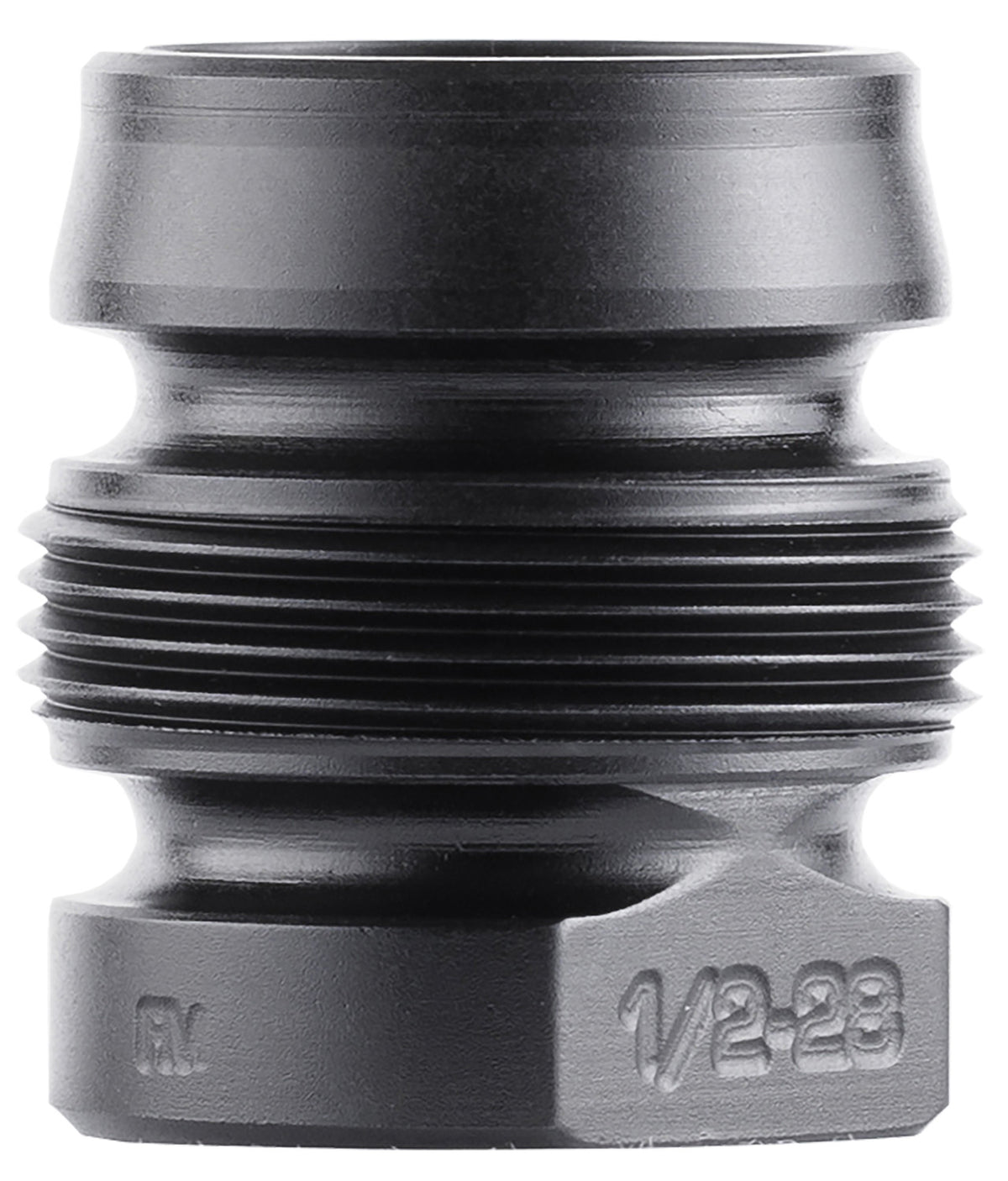 Dead Air DA127 Xeno Xero 1/2"-28 9mm Muzzle Mount 4140 HT Alloy Steel
