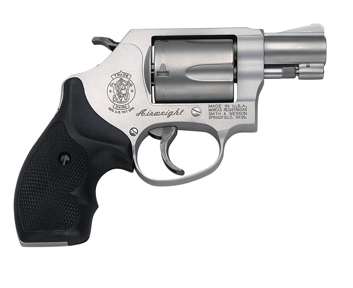 Smith & Wesson 163050 Model 637 *CA Compliant 38 S&W Spl +P 5 Shot 1.88" Stainless Steel Barrel/Cylinder, Matte Silver Aluminum Alloy J-Frame, Integral Front Sight, Internal Lock