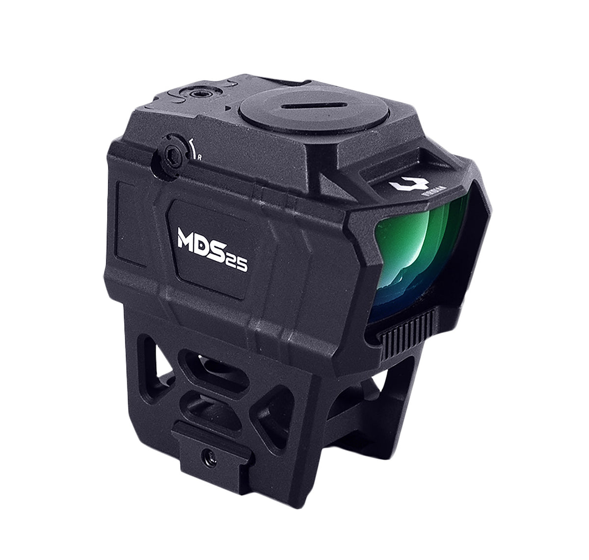 Viridian 9810127 MDS25 3 MOA Green Dot Sight 1x 29mm Black Anodized IPX6 Waterproof