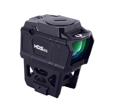 Viridian 9810127 MDS25 3 MOA Green Dot Sight 1x 29mm Black Anodized IPX6 Waterproof