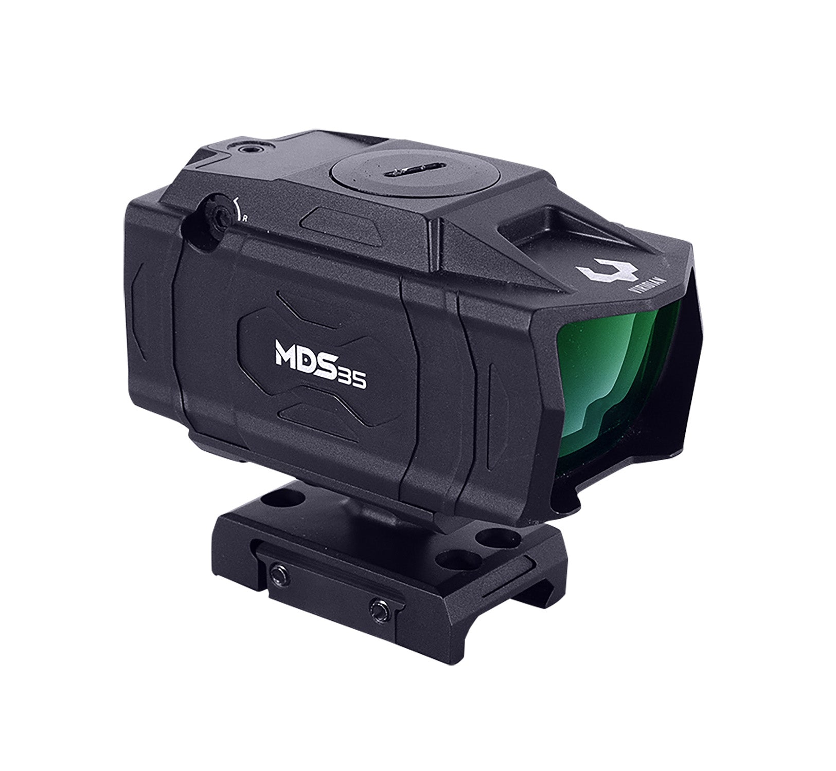 Viridian MDS35 Black Anodized Modern Dot Sight 1x36mm 3 MOA Green Dot