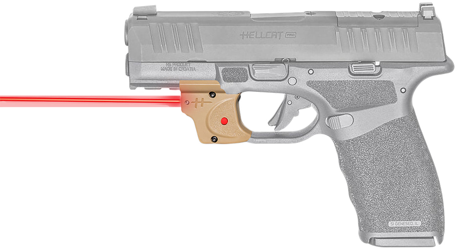 Viridian 9120084 Springfield Hellcat Pro E-Series Red Laser Sight Flat Dark Earth