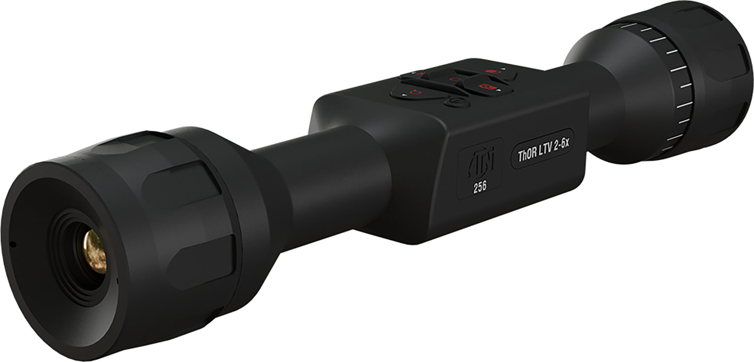 ATN TIWSTLTV219X Thor LTV Thermal Scope 2-6x19mm 256x192 12 Micron 50Hz Multi Reticle Black