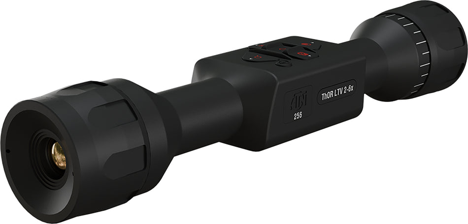 ATN TIWSTLTV219X Thor LTV Thermal Scope 2-6x19mm 256x192 12 Micron 50Hz Multi Reticle Black