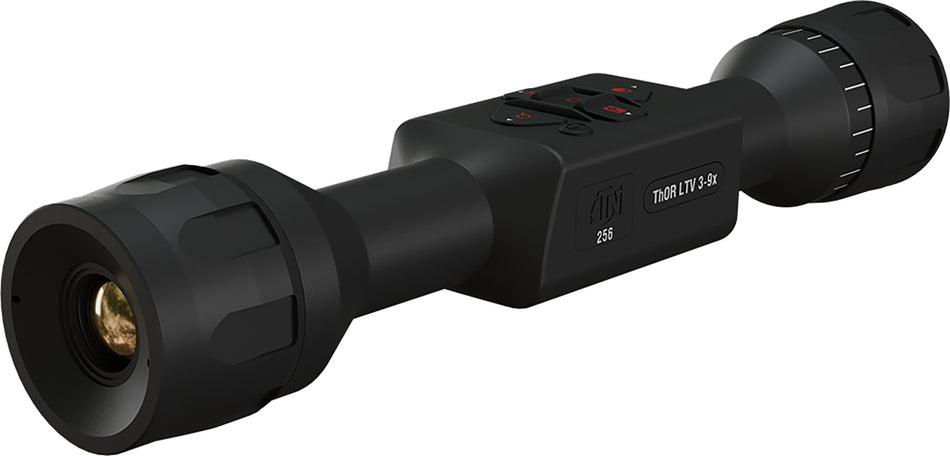 ATN TIWSTLTV225X Thor LTV Thermal Scope 3-9x25mm 256x192 12 Micron 50Hz Multi Reticle Black
