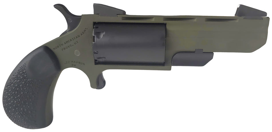 North American Arms TGHMB Green Huntsman .22 WMR 5-Shot 2" OD Green Cerakote Revolver