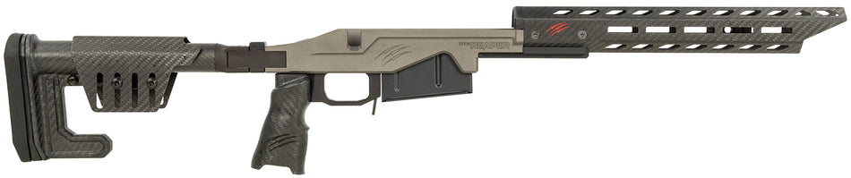 Fierce Firearms Long Action AR-15 Chassis Kit in Tungsten Gray LACHSTU