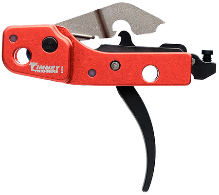 Timney AK Drop-In Trigger – Single-Stage, Red, Complete Cassette for AK-47 Variants