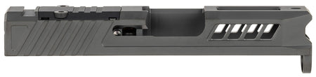 True Precision Axiom Optic-Ready Slide for Glock 43 Black DLC 416R Stainless Steel