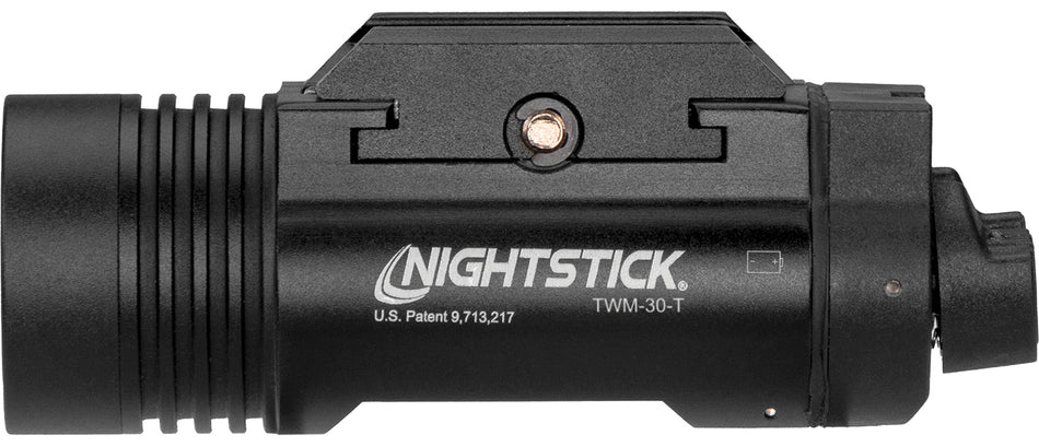 Nightstick TWM-30T Tactical Weapon Light Turbo 1200 Lumens LED 194-Meter Beam Black Anodized Aluminum