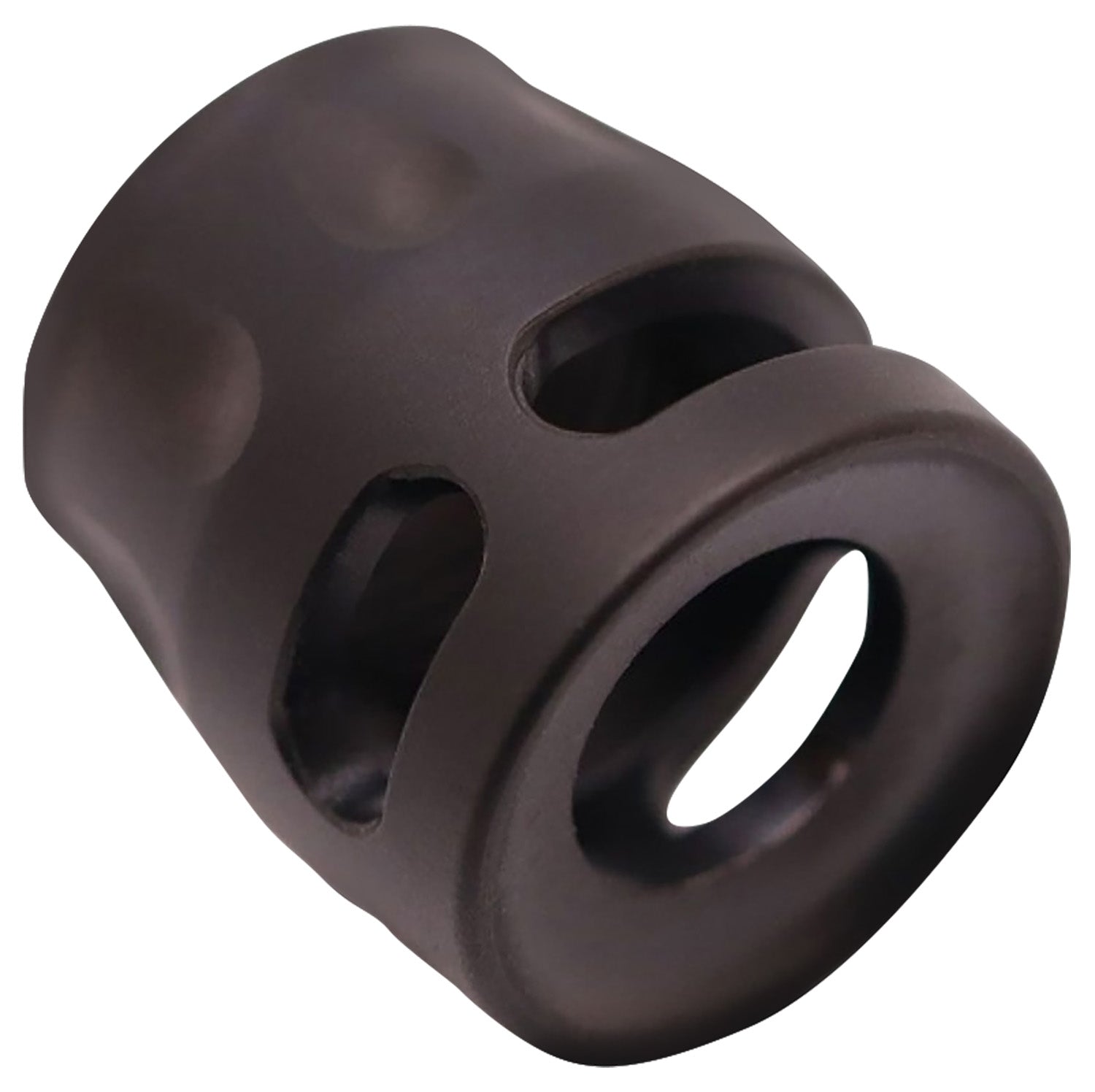 True Precision TPSMICROBC S-Type Micro Compensator Black DLC Finish 9mm/380 ACP 1/2"x28