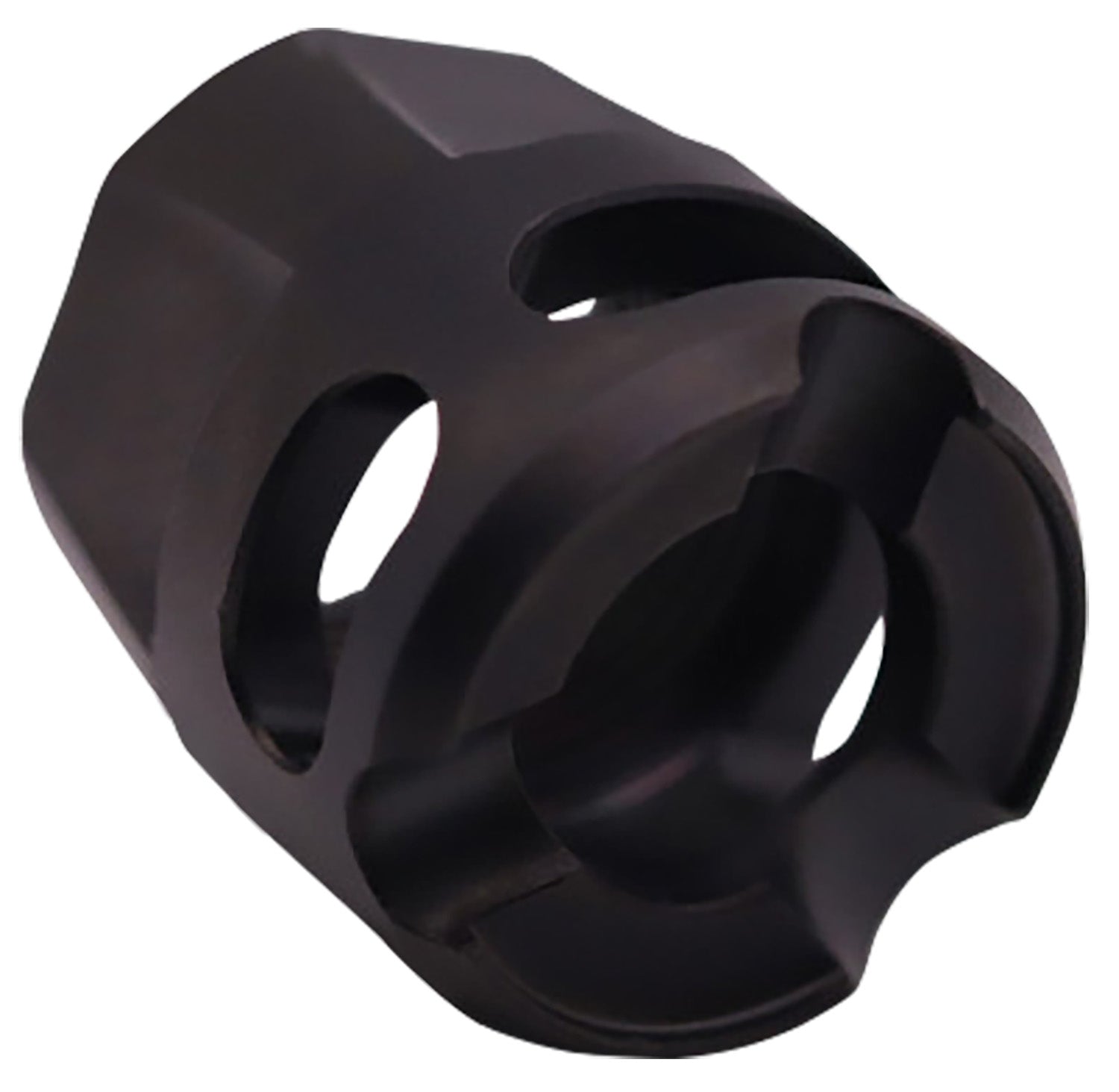 True Precision TPYMICROBC Y-Type Micro Compensator Black DLC Finish 9mm/380 ACP 1/2"x28